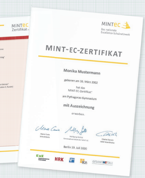 MINT-EC-Zertifikat