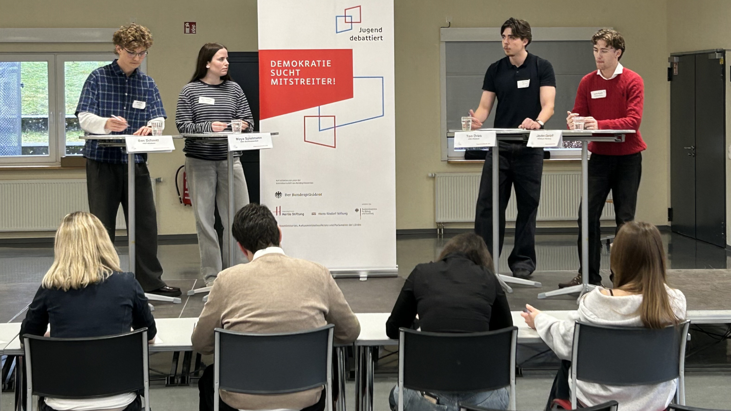 Regionalentscheid Jugend debattiert